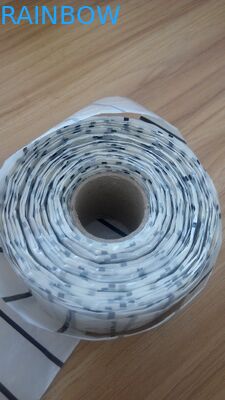 Etiquetas táteis feitas sob encomenda da luva do psiquiatra da etiqueta de advertência de homem cego com rolo para a garrafa