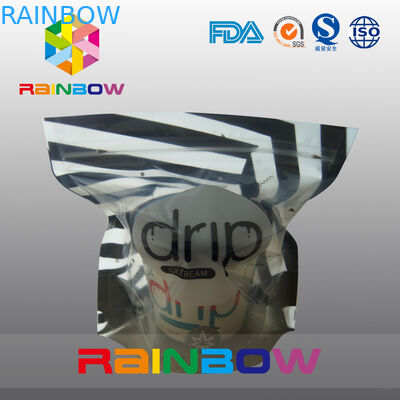 As listras da zebra levantam-se o saco do gotejamento de Noni, malote composto à moda de Mylar