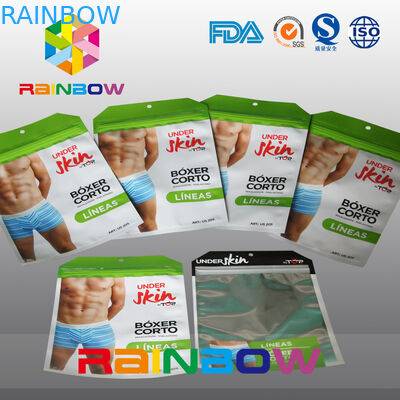 Malote Ziplock da folha de Mylar para o empacotamento do presente/roupa/saco de Noni/saco de plástico Ziplock do roupa interior