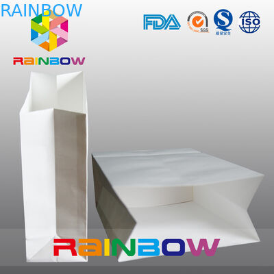 Saco de compras de Supermaket do saco de papel da dor para o alimento, roupa que embala sacos