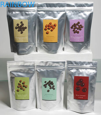 Malotes plásticos abertos fáceis que empacotam o saco do fechamento do fecho de correr da folha de alumínio