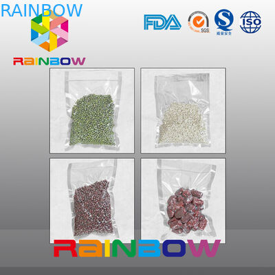 Sacos de vedação de vácuo de texturas de nylon para alimentos / sacos de película de vedação de vácuo