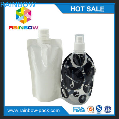 Levante-se o malote reusável do bico do comida para bebé que empacota com o zíper na parte superior