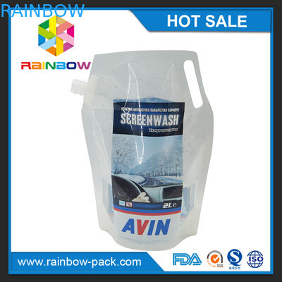 Plásticos reusáveis personalizados levantam-se o malote do aperto para o comida para bebé/suco/sopa