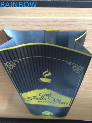 Malote personalizado da folha que empacota o saco de empacotamento selado Qual lateral do reforço