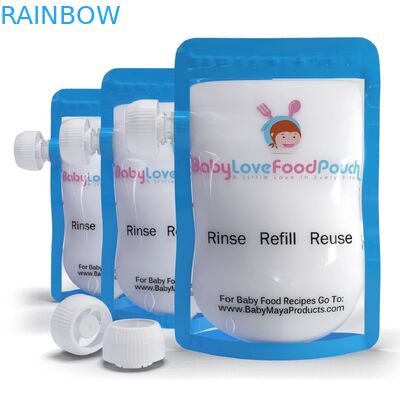 Levante-se o malote do bico/malote lateral material laminado do bico st/Spout para o suco/levante-se o malote/saco de empacotamento detergente do bico