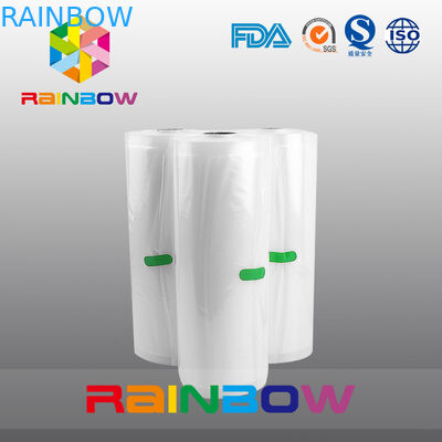 Sacos de filme de alimentos de textura de vácuo / rolos de proteção de vedação de vácuo com lado liso