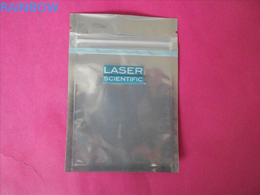 Mylar liso claro de brilho Foil o malote Ziplock que empacota para a semente de Chil/chá verde