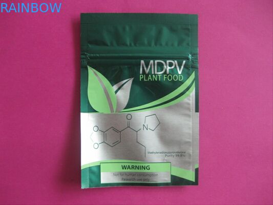 O malote personalizado da folha que empacota três lados selou o saco do fechamento do fecho de correr da folha de alumínio