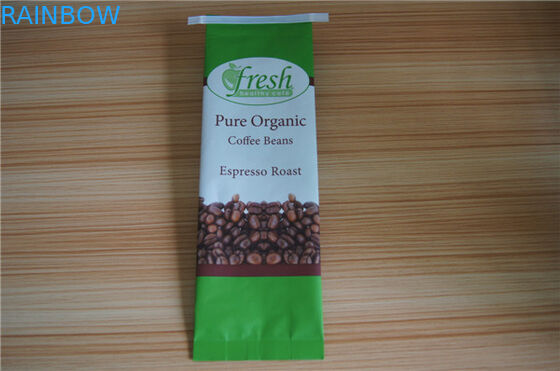 Saco de empacotamento de empacotamento do selo do quadrilátero do malote da folha do reforço do lado da folha de alumínio de Matt