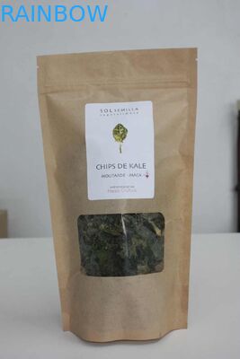 Os sacos laminados alumínio do armazenamento do alimento de Mylar, levantam-se sacos de papel