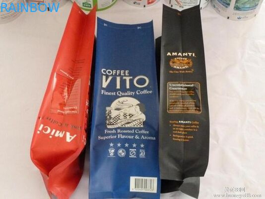 Malote lateral laminado da folha do reforço que empacota sacos de Matt Mylar para o armazenamento do alimento