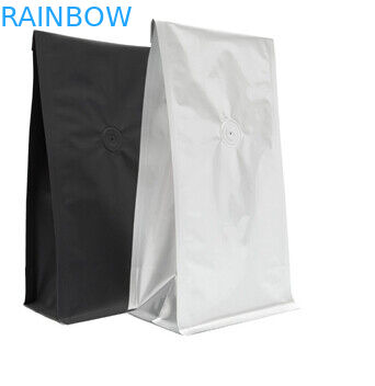 Calor do malote do café do papel de embalagem De parte inferior lisa - empacotamento selado do produto comestível