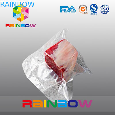 Sacos de plástico de vácuo para alimentos / sacos de plástico de qualidade alimentar refeitáveis