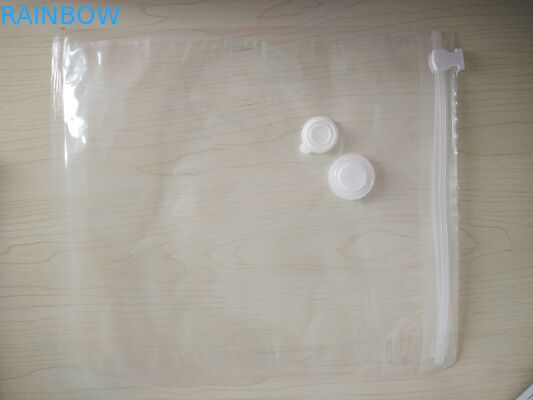 Sacos de vedação de vácuo com válvula de ar para vegetais e frutas