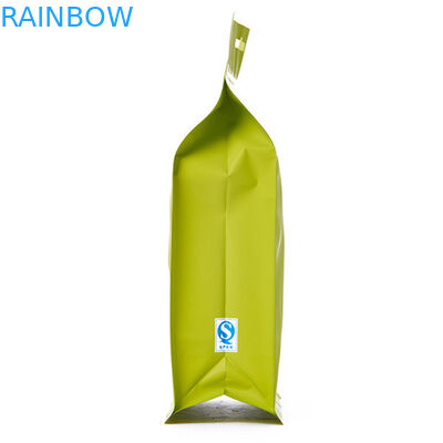 Os sacos de empacotamento do chá do papel de embalagem Levantam-se os sacos de alumínio do empacotamento plástico com ziplock