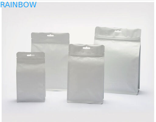 Saco do petisco do papel de embalagem do zíper de Mylar que empacota com a janela clara para o feijão de café/biscoito