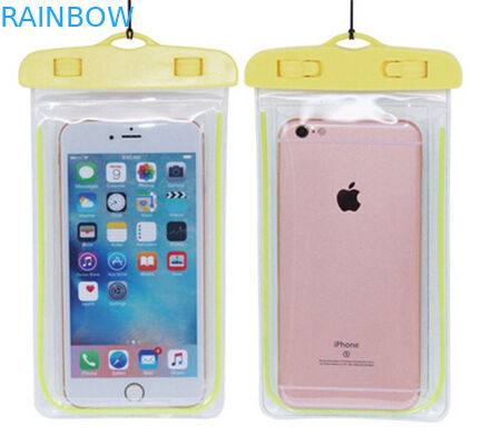 Malotes plásticos feitos sob encomenda que empacotam o saco impermeável do malote do telefone do PVC