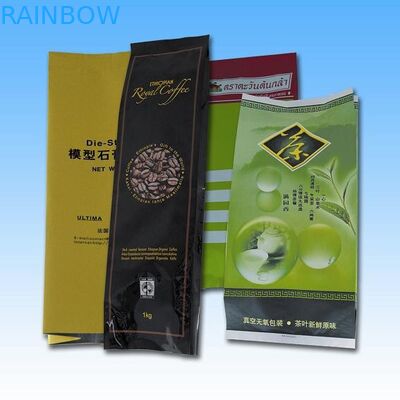 Selo que empacota, saco do quadrilátero do reforço do lado da folha de alumínio de Pacakging do café/chá