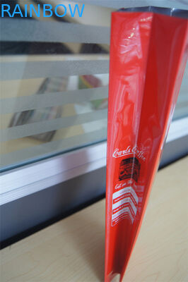 Sacos de café laterais personalizados da folha de alumínio do reforço com válvula, verde vermelho