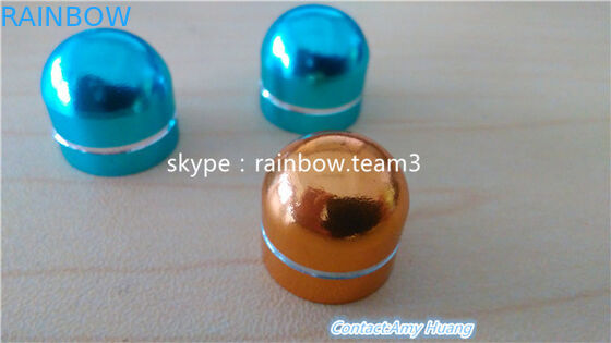 Recipiente de plástico pequeno reutilizável para pílulas sexuais / frasco em forma de cápsula com tampa redonda de metal