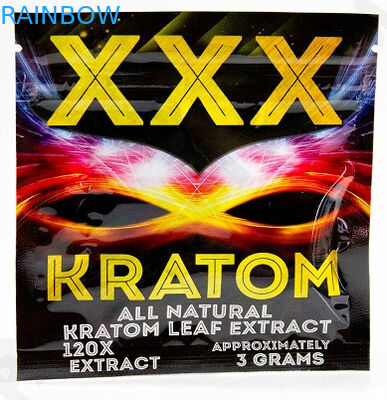 saco Ziplock do pó de 3g Xxx Kratom/saco de empacotamento incenso erval de Kratom