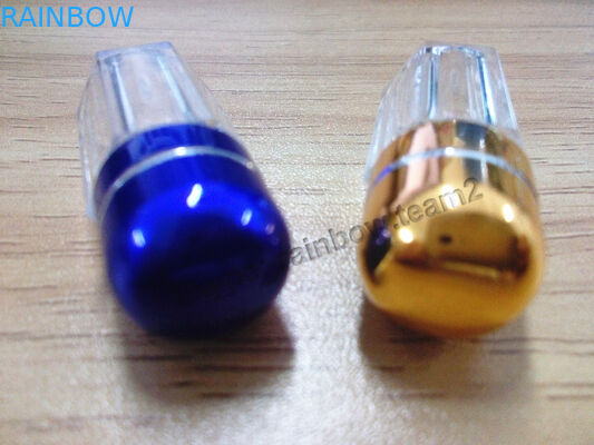 Bolhas de cápsula e pílulas sexuais Pequenos recipientes de plástico para pílulas, em forma de cápsula