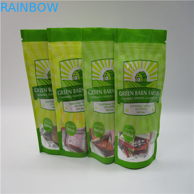 O cannabis semeia o malote plástico de empacotamento da marca própria com o zíper para sementes de Connabis