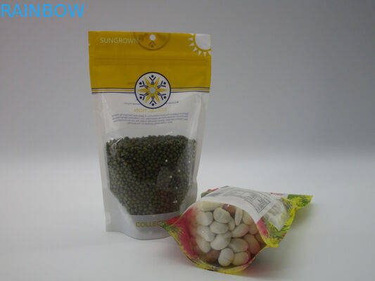 A marca própria levanta-se o malote do zíper, folha de alumínio de empacotamento de alimento do petisco