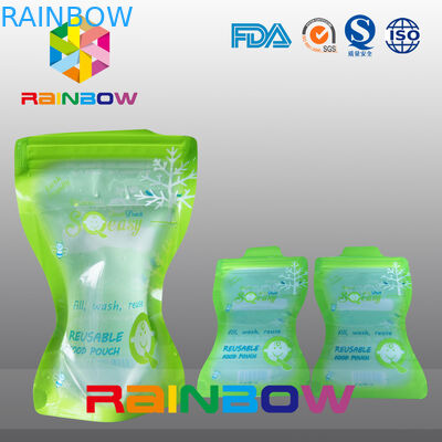 O malote líquido do bico que empacota, levanta-se o malote do bebê com bico