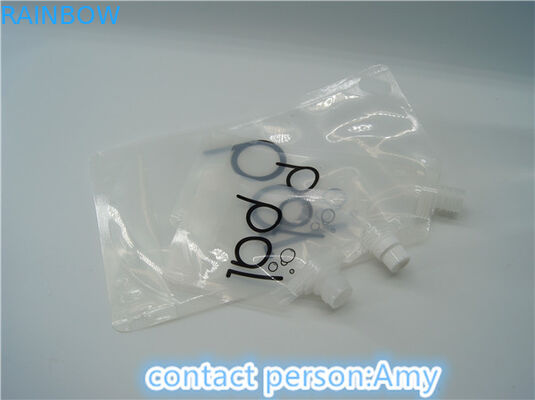 ANIMAL DE ESTIMAÇÃO de empacotamento do malote dobro biodegradável do bico do zíper 200ml/NY/PE