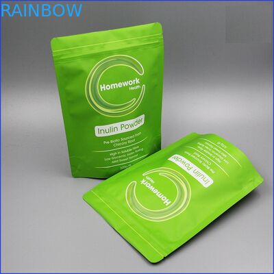 Os sacos de café reusáveis do fecho de correr a folha da válvula que alinhou levantam-se o malote de empacotamento do café/chá/pó