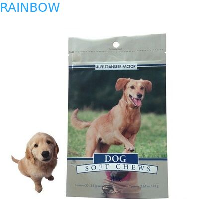 Sacos do empacotamento de alimentos para animais de estimação/reforço do lado malote da folha de alumínio para o gato/alimento para cães/alimentos para animais de estimação de empacotamento