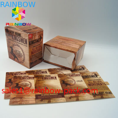 Os comprimidos do realce do sexo da caixa de exposição da mamba preta que empacotam o cartão 3D efetuam o comprimido do sexo