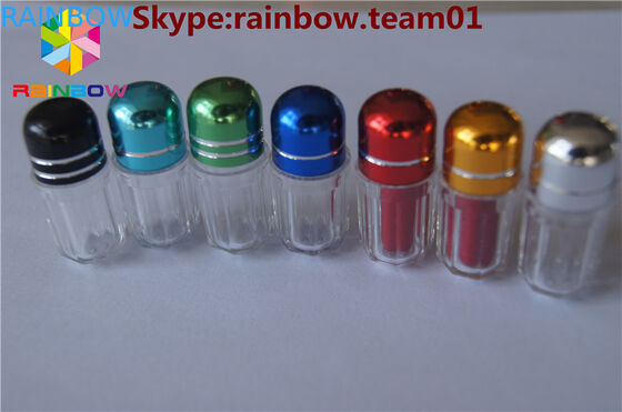 venda a retalho de mamã negra recipientes de cápsulas para pílulas de rinoceronte frascos de plástico vazios de pílulas sexuais recipientes de frascos de pílulas sexuais