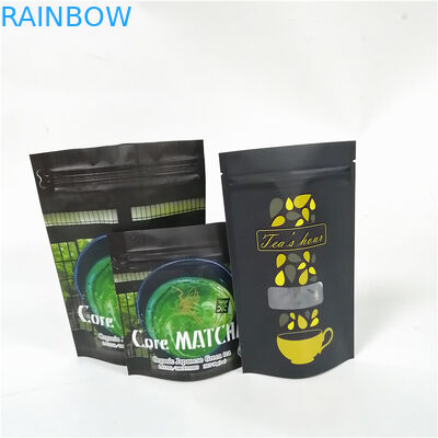 Custum imprimiu sacos de plástico terminados resíduo metálico dos sacos o empacotamento do pó que da proteína se levanta sacos da folha de mylar