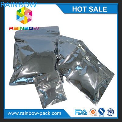 O costume imprimiu o mini saco ziplock laminado folha de mylar para sacos de plástico evidentes do fechamento do fecho de correr da calcadeira dos comprimidos da medicina