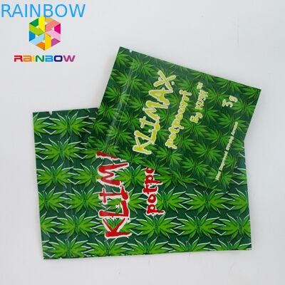 Sacos de empacotamento do incenso erval do fecho de correr, saco químico do fumo da especiaria do vudu para o pot-pourri