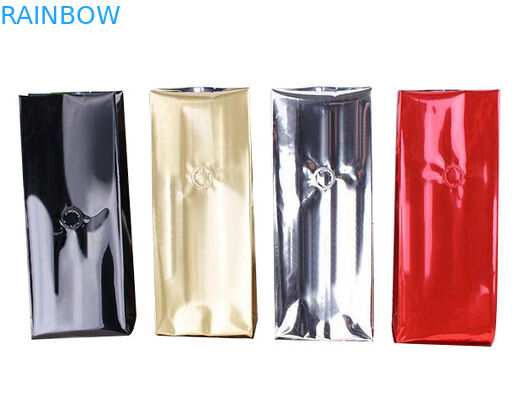 Saco de café feito sob encomenda Resealable da impressão com o saco de empacotamento 1000g do café da válvula