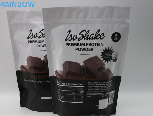 FDA levanta-se o malote do alimento do zíper para o poweder 1kg da proteína do soro