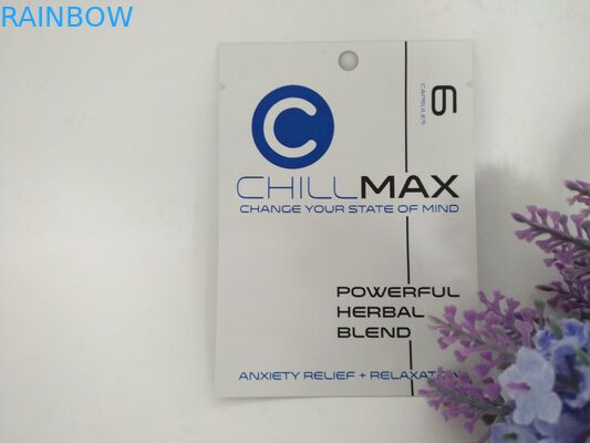 Comprimidos masculinos do realce da folha de alumínio de Matt que empacotam o saco com zíper