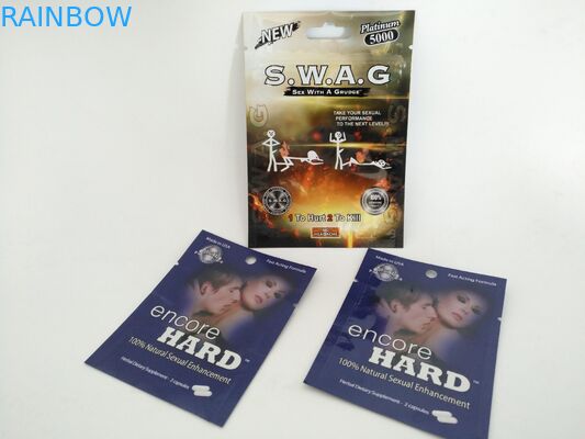 Umidade de empacotamento do malote da folha da medicina da tabuleta - impermeabilize sacos estratificados do comprimido da folha de Mylar