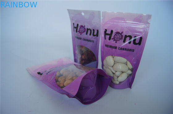 Tempere sacos da parte superior do zíper da folha de alumínio pequena Ziplock de THC/CBD para o sabor diferente do fruto