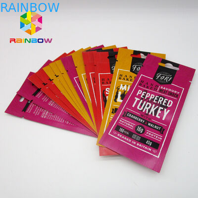 Projete a prova de empacotamento do escapamento de 3 sacos do mel líquido real lateral do VIP do selo