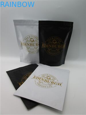 O saco do malote do pó da proteína do soro do produto comestível com projeta o logotipo