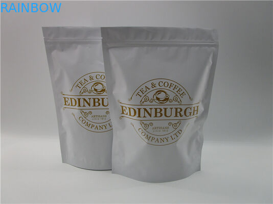 A folha de alumínio habilitado de FDA 500g 1000g plástica levanta-se sacos de empacotamento do pó da proteína do soro com Ziplock