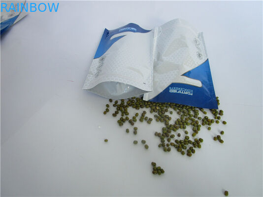 Saco reusável do pacote do alimento do zíper da nutrição do pó da proteína do soro