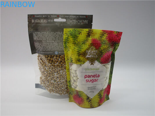 saco de empacotamento de mylar da folha do alimento do saco do suplemento nutritivo com o fechamento do zíper para o pó da proteína