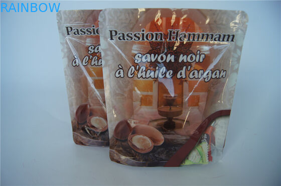Os malotes plásticos das cores fortes da selagem 8 que empacotam/pacote do alimento levantam-se malotes