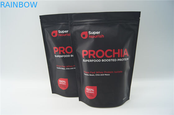 saco de papel de Brown Kraft do saco do empacotamento de alimento do zíper do OEM de 600g 1kg com janela/zíper